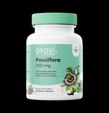 Passiflora 250mg 60 Veganska Kapslar