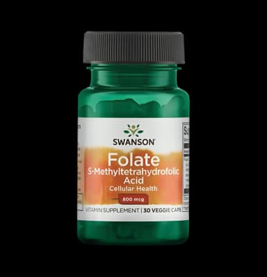 Folate (5-Methyltetrahydrofolic Acid) 800µg
