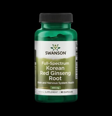 Full Spectrum Korean Red Ginseng Root 400mg