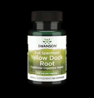 Full Spectrum Yellow Dock Root 400mg