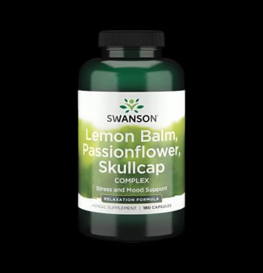 Lemon Balm, Passionflower, Skullcap Complex