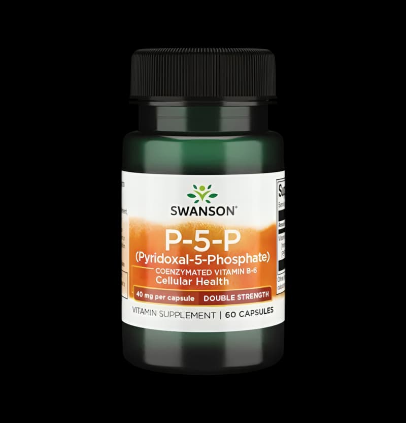tbg_Swanson-P5P-Pyridoxal5Phosphate-Coenzymated-Vitamin-B6-40mg-60-caps