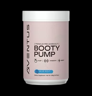 Booty Pump - Premium Pre-Workout, Blue Bolt