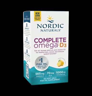 Complete Omega-D3 565mg Lemon