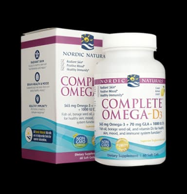 Complete Omega-D3 565mg Lemon