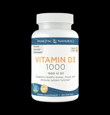 Vitamin D3 1000IU Orange