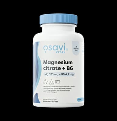 Magnesium Citrate + B6 375mg + 4.2mg