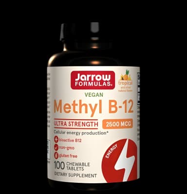 Methyl B-12 2500mcg Tropical 100 veganska Tuggtabletter