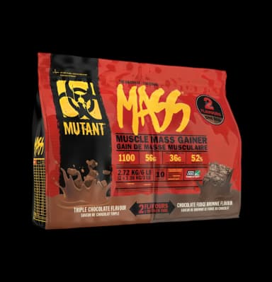 Mutant Mass 2 Flavours, Triple Chocolate & Chocolate Fudge Brownie