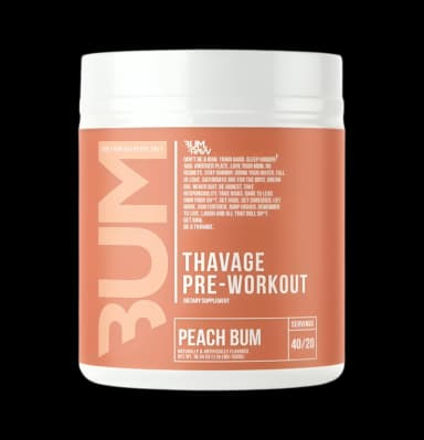 Thavage Pre-Workout Peach Bum 520g Pulver
