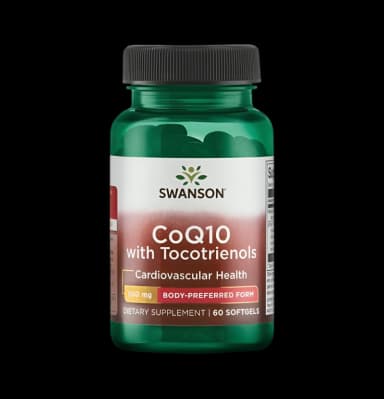 CoQ10 100mg med 10mg Tocotrienols 60 Mjuka Kapslar