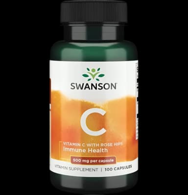 Vitamin C with Rose Hips Extract 500mg