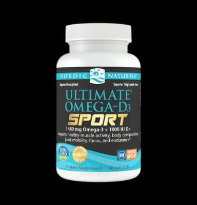 Ultimate Omega-D3 Sport 1480mg Lemon
