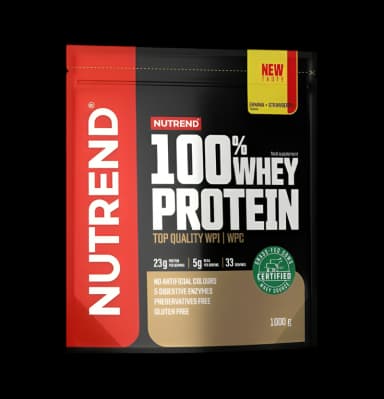 100% Whey Protein Banana + Strawberry