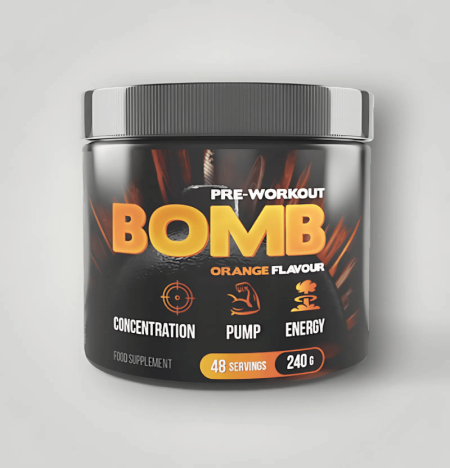 7Nutrition Pre-Workout Bomb 240g - Orange