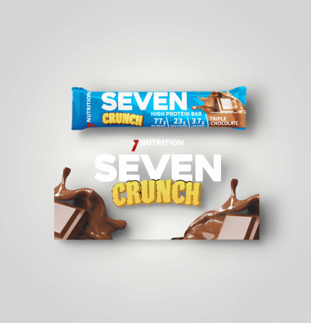 7Nutrition Proteinbar 77g - Triple Chocolate