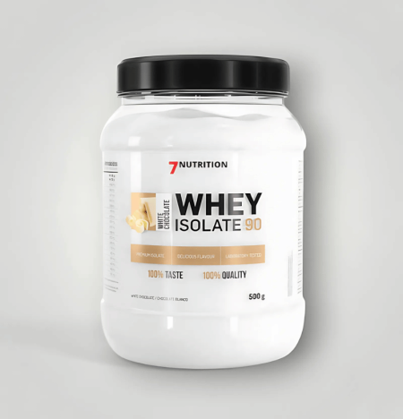 7Nutrition Whey Isolate 90, 500g - White Chocolate