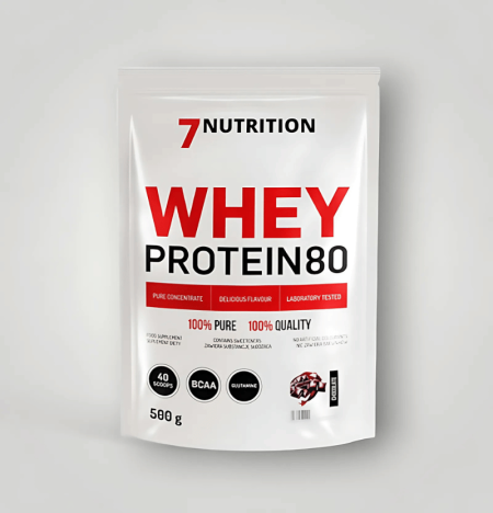 7Nutrition Whey Protein 80, 500g - Chocolate