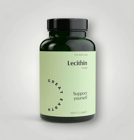 Great Earth Lecitin 600mg 120 Kapslar