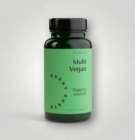 Great Earth Multi Vegan 60 Kapslar