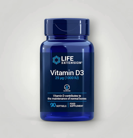 Life Extension Vitamin D3 - 1000IE 90 Kapslar