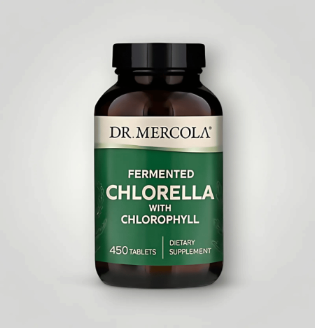 Dr.Mercola Fermented Chlorella 450 Tabletter