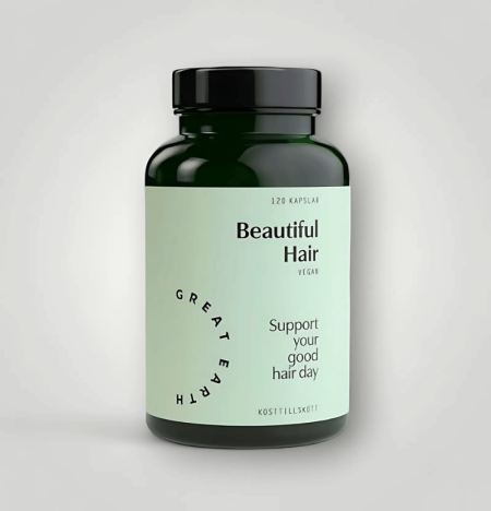 Great Earth Beautiful Hair 120 Kapslar