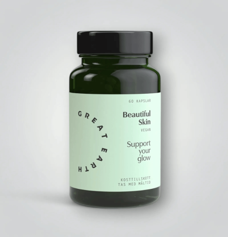 Great Earth Beautiful Skin 60 Kapslar