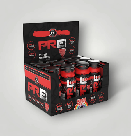 JBC Nutrition Pre-Workout Energy Shots (1x) 60 ml - Rainbow Fruit