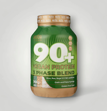 Nutri Sport 90+ Vegan Protein 908g - Naturell