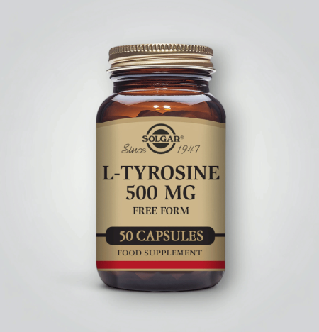 Solgar L-Tyrosine 500mg 50 Kapslar