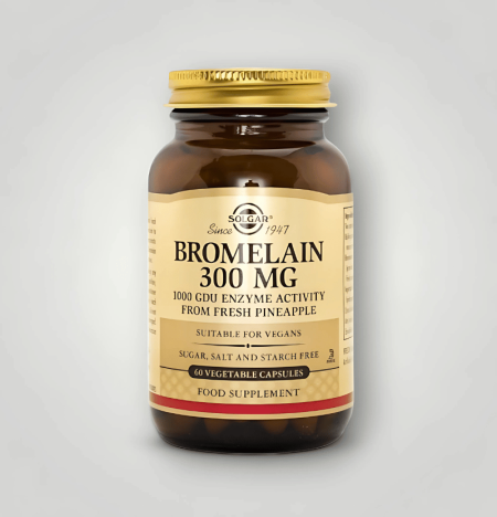 Solgar Bromelain 300mg 60 Kapslar