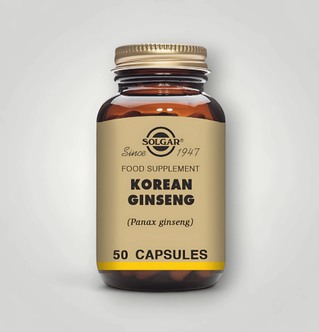 Solgar Korean Ginseng 520mg 50 Kapslar