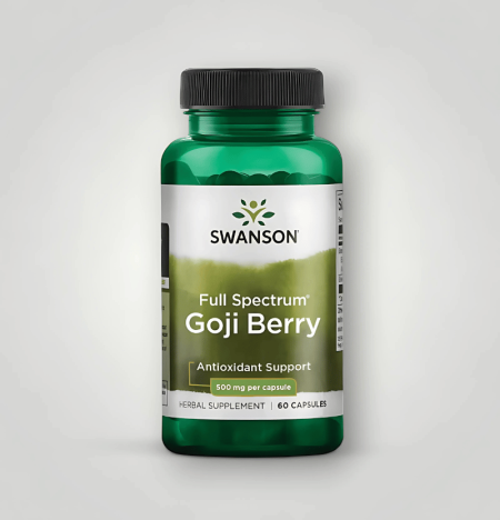 Swanson Goji Berry 500mg 60 Kapslar