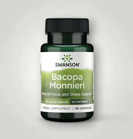 Swanson Bacopa Monniera Brahmi 50mg 90 Kapslar