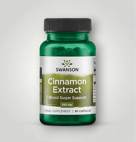 Swanson Cinnamon Extract 250mg - 90 Kapslar