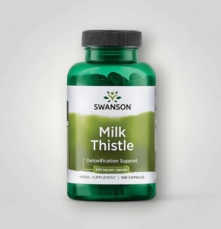 Swanson Milk Thistle 500mg 100 Kapslar
