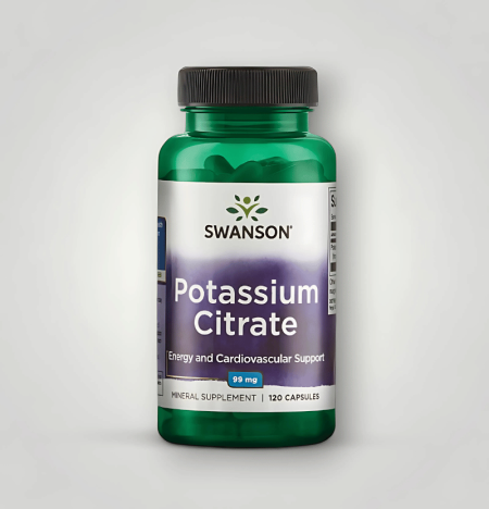 Swanson Potassium Citrate 99mg 120 Kapslar