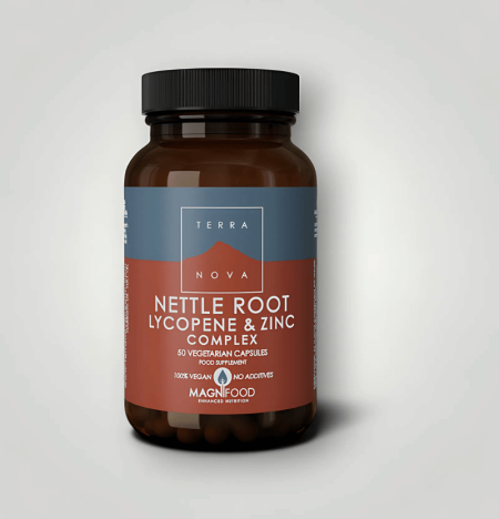 Terranova Nettle, Lycopene & Zinc Complex 50 Kapslar