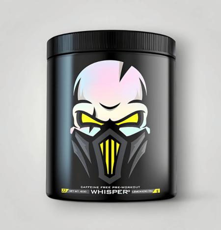 Whisper Caffeine Free Pre-Workout 400g - Lemon Iced Tea
