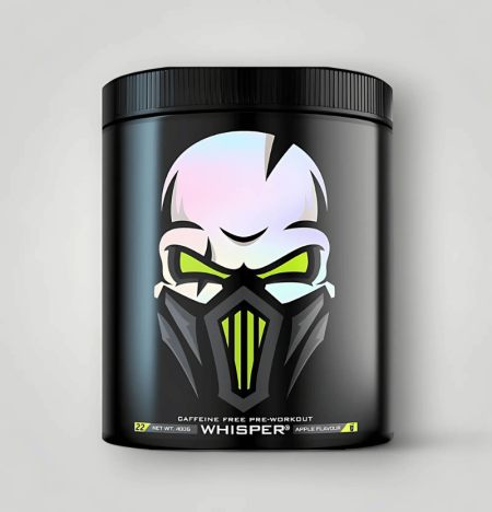 Whisper Caffeine Free Pre-Workout 400g - Apple