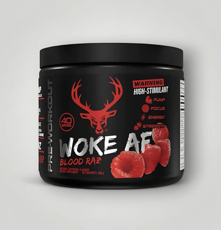 Bucked Up Woke AF Pre-Workout 282 g - Blod Raz