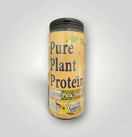 Nutrivegan Pure Plant Proteinpulver 500g - Vanilj