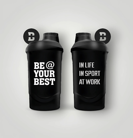 Be@YourBest Shaker 600ml Svart