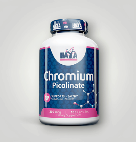 Haya Chromium Picolinate 200mcg 100 Kapslar